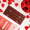 Cioccolato  Keto Vegano con Lamponi e MCT 80g